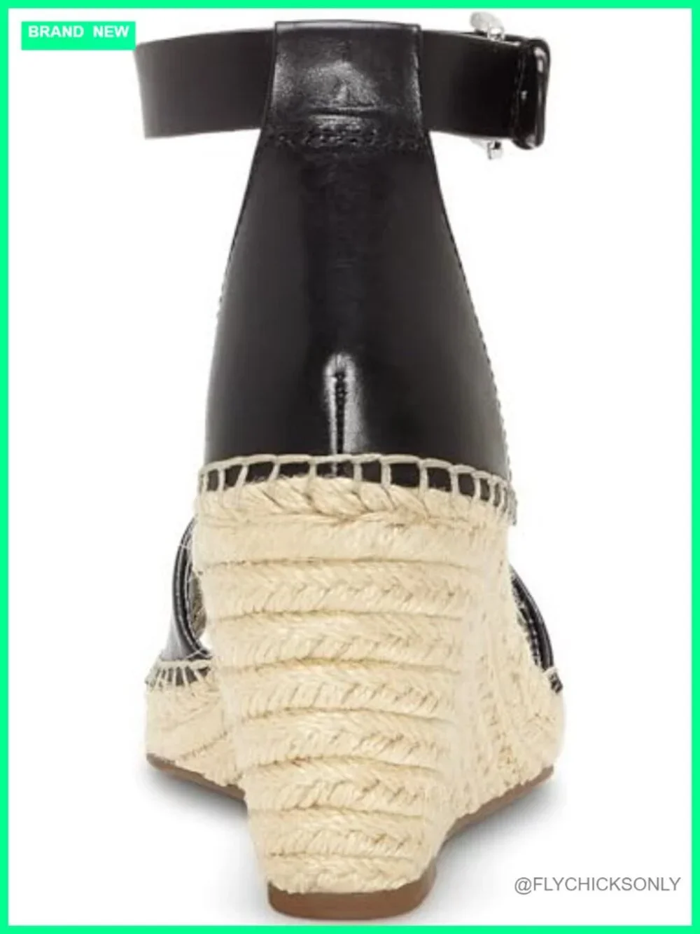 Vince Camuto Leera Espadrille Wedge Sandals with Braided Jute and Buckle Closure